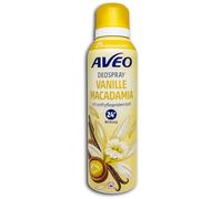 Confezione da 6 deodorante spray AVEO Vanilla Macadamia 24h deodorante 6 x 200 ml