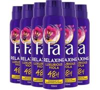 6 x FA Deodorante spray da donna "Luxus Moments" - 150 ml