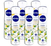 Confezione da 6 deodorante spray Nivea Exotic Feeling, 6 x 250 ml