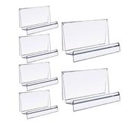 Confezione da 6 Espositori per in Acrilico, Espositore per Portafogli5496