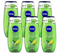 Confezione da 6 gel doccia Nivea citronella e olio, 6 x 250 ml