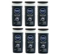 (CONFEZIONE DA 6) GEL DOCCIA NIVEA MEN ACTIVE CLEAN 3IN1 6X250ML