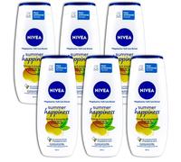 Confezione da 3 gel doccia Nivea per la cura summer happiness arancione e olio di avocado, 3 x 250 ml