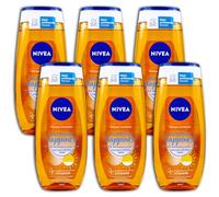 Confezione da 6 gel doccia Nivea Shower Gel doccia summer happiness Nivea crema solare profumata 6 x 250 ml