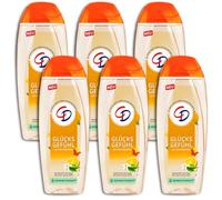 Confezione da 6 gel doccia per CD, con scritta "Glücksgefühl Shower", 6 x 250 ml