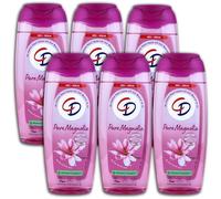 Confezione da 6 gel doccia per CD, magnolia, 6 x 300 ml