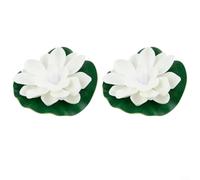 Confezione da 6 luci notturne a LED multicolore con design galleggiante, attivate con sensore, per giardino, acquario o decorazione per le vacanze, lanterne dei desideri impermeabili (B)