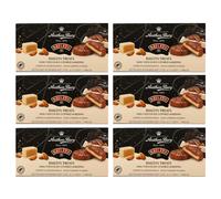 Confezione da 6 mini torte al cioccolato al latte Anthon Berg Baileys Marzapa...