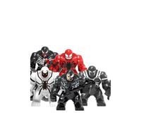 Confezione da 6 minifigure di supereroi Avengers Venom