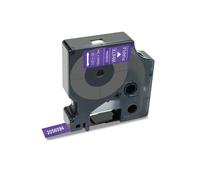 Confezione da 6 Nastri per Etichette COLORPOP Stampa Bianca Su Glitter Blu/Rosa/Viola 12 mm per Etichettatrice, Label Manager 160 280