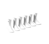 Confezione da 6 paia di calze alte Bianco XS