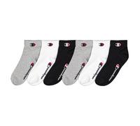 Champion Core Socks 6pp Crew Calzini, Grigio (Melange Chiaro), 35-38 Unisex-Adulto