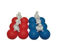 Confezione da 6 paia di palloni da ladderball University Games