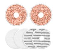 Confezione Da 6 Panni For Mocio, Compatibili Con Bissell SpinWave + Vac Cordless 37643/3764, Mocio Rotante E Aspirapolvere Tutto In Uno.