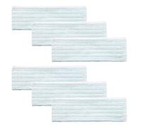 Confezione da 6 Panni in Microfibra per Leifheit Profi XL Micro Duo/Profi XL Cotton Plus, Adatti a Tutti i Tipi di Pavimento, Altamente assorbenti e Super antimacchia