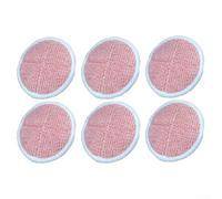 Confezione da 6 panni per mocio Bissell Hard Mop Cleaner, modello 2124, 2039A, 2307, 23157, 20391, 20399, resistenti, per pulizia profonda dei pavimenti, riutilizzabili (6 pezzi)