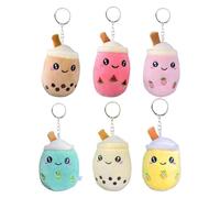 Confezione Da 6 Pendenti Per Bambole Con Tè Al Latte, Pendenti Carini, Pendenti Per Stili Creativi, Pendenti In Peluche, Pendenti Decorativi