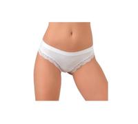 CONFEZIONE DA 6 PERIZOMA DONNA "JADEA" Art. 519 CON BORDI IN PIZZO COTONE ELAST