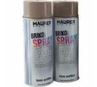 Confezione da 6 Pezzi di Briko Spray 400 Ml. Maurer Plus "Fondo Antiruggine"