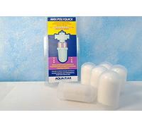 CONFEZIONE DA 6 PEZZI DI CARTUCCE RICARICA POLIFOSFATO UNIVERSALE PER CALDAIA ANTICALCARE DOSATORI ½’’ Acquamax