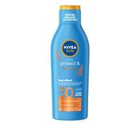 Confezione da 6 pezzi - Nivea Sun Latte solare SPF 30 con estratto di melanina - Protect & Bronzo - 200 ml