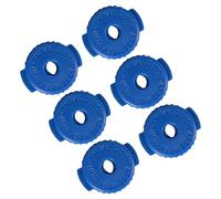 Confezione da 6 piatti a sgancio rapido Dado Parti di ricambio filettate in silicone Texture in silicone per esibizioni teatrali parti di batteria