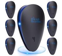 Confezione da 6 repellenti ad ultrasuoni per interni, trappole per topi inserti, per il controllo dei parassiti, per formiche, scarafaggi, roditori, topi, insetti, zanzare, ragno, per casa, ufficio