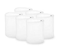Confezione da 6 sacchetti in rete con chiusura a coulisse, per biancheria intima e lavatrice 6pcs Medium