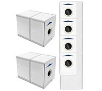 Confezione da 6 sacchetti per aspirapolvere BHZRDBAB, compatibili con aspirapolvere robot Bosch BCRDW3B e BCRDW3BX Spotless Max/Cam, grande capacità, design igienico e facile da usare