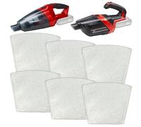 Confezione da 6 sacchetti per aspirapolvere compatibili con Einhell Power X-changeTE-VC 18 Li-Solo & TE-HV 18/06 Li-Solo aspirapolvere senza fili