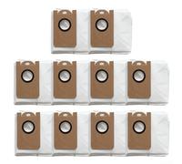 Confezione da 6 sacchetti per aspirapolvere compatibili con Ihome, Autovac, Nova S1 Pro, Orbita Pro, Eclipse Pro, Luna Pro, Airrobo per T10 Puls, Ultenic per T10, filtri bianchi non tessuti