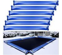 Confezione da 6 sacchetti per piscina a camera singola da 3 m, spessore 0,45 mm, resistenti tubi d'acqua invernali per copertura piscina interrata