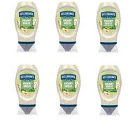 Confezione da 6 SALSE CREMOSE AROMATIZZATE ALL'AGLIO HELLMANNS 6X260GR