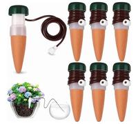 Confezione da 6 sfere autoirriganti per piante da interno, sistema di irrigazione automatico per balconi, soluzione di irrigazione per piant