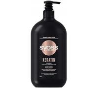 Confezione da 6 shampoo Syoss per capelli leggermente fragili, cheratina, 750 ml