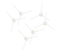 Confezione da 6 spazzole di ricambio Bxrv500e per robot aspirapolvere Blackdecker Bxrv500e - Con setole in nylon Montaggio flessibile compatibile per serie laterale durevole