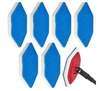 Confezione da 6 spugne per Vileda, bagno e vasca Mop ricariche, rivestimento di ricambio compatibile con spugna multiuso Vileda Bath Magic