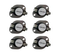 Confezione da 6 termostati limite massimo for asciugatrice DC47-00018A, compatibili con Samsung, limite termico for asciugatrice PS2038383 AP4201898 35001092