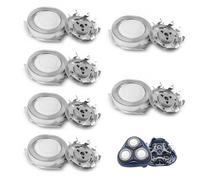 Confezione da 6 testine di ricambio per rasoio elettrico Philips serie 1000, 3000, 5000, lame da taglio in acciaio inox SH30/50, compatibili con Philips modello AT8xx, AT7xx, PT7xx