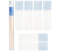 Confezione da 60 bastoncini di carta per la cura dei buchi dell'orecchio, per il controllo quotidiano degli odori e la manutenzione dei fori da bagno