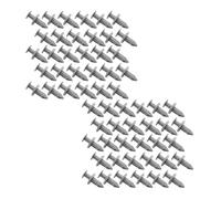 Confezione da 60 clip per pannello di rivestimento più lunghe, rivetti estesi a spinta per furgoni foderati in moquette, porte e tettarelle, fissaggi universali grigi da 8 mm per VW T5 T6, Transit