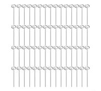Confezione da 60 graffette zincate per paesaggi, 15,2 cm, resistenti, 11 gauge, a forma di G, per tessuto anti-erbacce (resistenti alla ruggine, 30% più spesse dello standard)