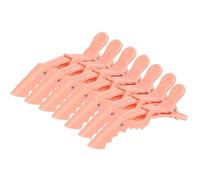 Confezione da 7 fermagli per capelli neutri a doppia cerniera per acconciature da donna, per acconciature professionali e saloni di bellezza