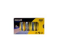 Confezione da 8 batterie alcaline Maxell LR03 AAA da 1,5 V NEW