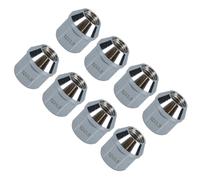 Confezione da 8 dadi ruota M12 x 1,5 dadi per mozzi sospensione rimorchio rim...