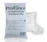 Confezione da 8 deumidificatori granulati come confezione di ricarica, deumidificatore granulato, 450 g, come deumidificatore per ambienti, antimuffa e odori 9,10-2,75 €/kg (8 pezzi)