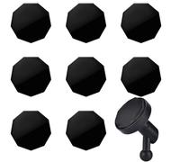 Confezione da 8 dischi adesivi in metallo compatibili con supporto magnetico Garmin per Dash Cam, forti cuscinetti adesivi per Dash Cam compatibili con Garmin Mini 2, Mini 3, 45/46/47/55/56/57/65W/66W