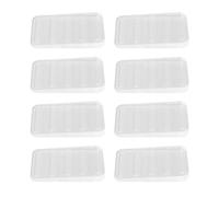 Confezione Da 8 Distanziatori Per Piedini Per Mobili, Distanziatori In Plastica Trasparente, Distanziatori Per Fissaggio Per Mobili, Cuscinetti Per Equilibrio Per Mobili, Accessori Per Mobili