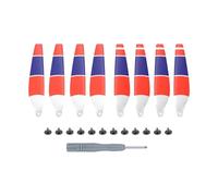 Confezione da 8 eliche silenziose a basso rumore per 3/4 con dinamiche bilanciate testate colorate due eliche di ricambio laterali