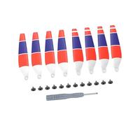 Confezione da 8 eliche silenziose per 3/4 con ricambio Dynamics Balanced Tested Dynamics Balanceds